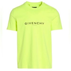 GIVENCHY Graphic Print Crew Neck T-Shirt Size L